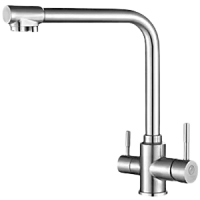 Смеситель для кухни Oute для фильтра питьевой воды высокий излив нержавейка OUTE (арт. T60303B)