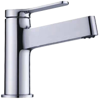 Смеситель для раковины однорычажный Oute на гайке латунь OUTE (арт. T11101)