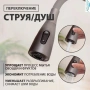 Смеситель для кухни однорычажный Yindaf гибкий излив графит FEINISE (арт. Y49159-23)