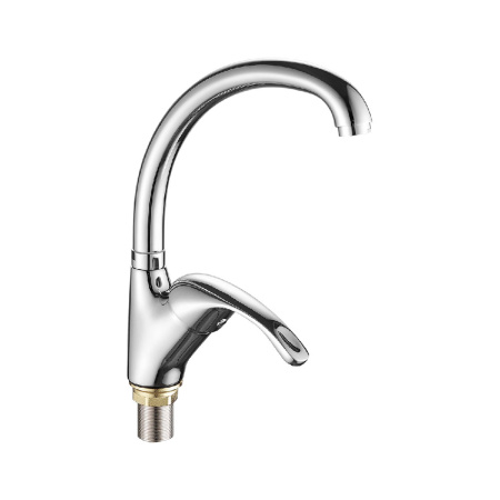 Смеситель для кухни однорычажный Fashun высокий излив латунь FASHUN (арт. A4105-2)