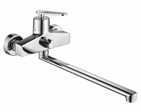 Смеситель для ванны однорычажный Oute длинный излив латунь OUTE (арт. T2723)