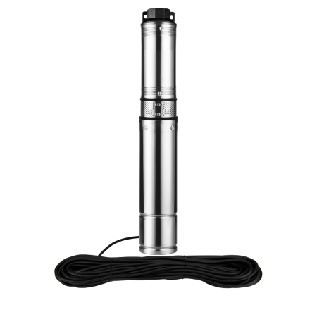 Насос скважинный диаметр 4 дюйма, кабель 20м, 370Вт, напор 35м Jemix (арт. CH 4-2-25) оптом от компании Аквалига
