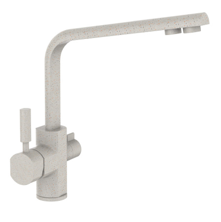 Смеситель для кухни Oute для фильтра питьевой воды высокий излив белый гранит латунь OUTE (арт. T61103BK-311)