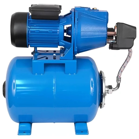 Автоматическая насосная станция, Мощность 550 Вт, максимальный напор 44 м, произв. 50 л/мин., макс. глуб. всасывания 8 м, крыльчатка из PPO Jemix (арт. ATJET-80) оптом от компании Аквалига
