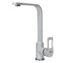 Смеситель для кухни однорычажный Feinise высокий излив на гайке хром/белый FEINISE (арт. S4918E-7)