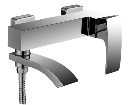 Смеситель для ванны однорычажный Oute короткий излив латунь OUTE (арт. T1002-1)