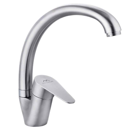 Смеситель для кухни однорычажный Fashun высокий излив нержавейка FASHUN (арт. A54113)