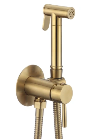 Смеситель для биде D-Lin латунь золотой D-Lin (арт. D183202-J)