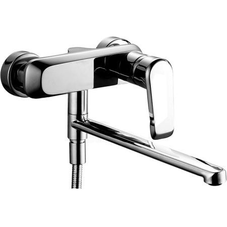 Смеситель для ванны однорычажный Oute длинный излив латунь OUTE (арт. T4523)