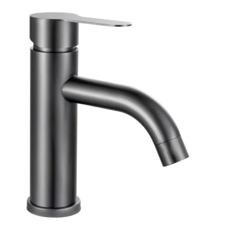 Смеситель для раковины однорычажный Fmark графит на гайке Fmark (арт. FS8201Q)