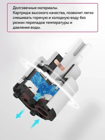 Смеситель для ванны однорычажный Fashun длинный излив нержавейка черный FASHUN (арт. A52201-7)