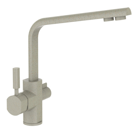 Смеситель для кухни Oute для фильтра питьевой воды высокий излив бежевый гранит латунь OUTE (арт. T61103BK-302)