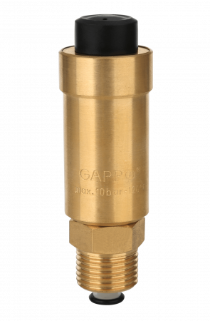 Воздухоотводчик автоматический 1/2" x 10 бар - 110℃ с отсекающим обратным клапаном GAPPO (арт. G1458) оптом от компании Аквалига
